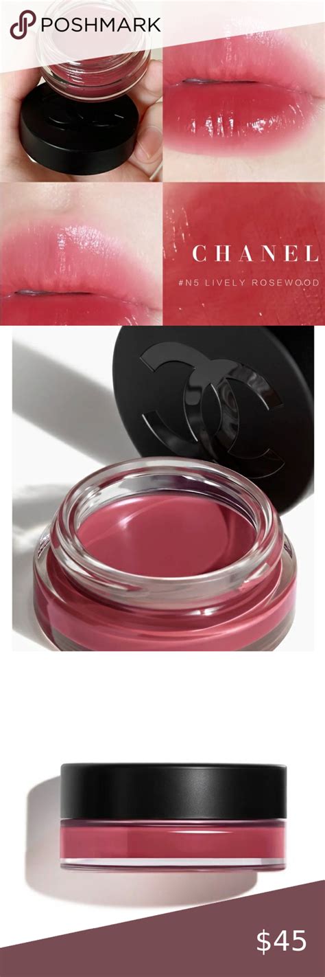 chanel lip and cheek balm lively rosewood|Chanel rosewood lip balm reviews.